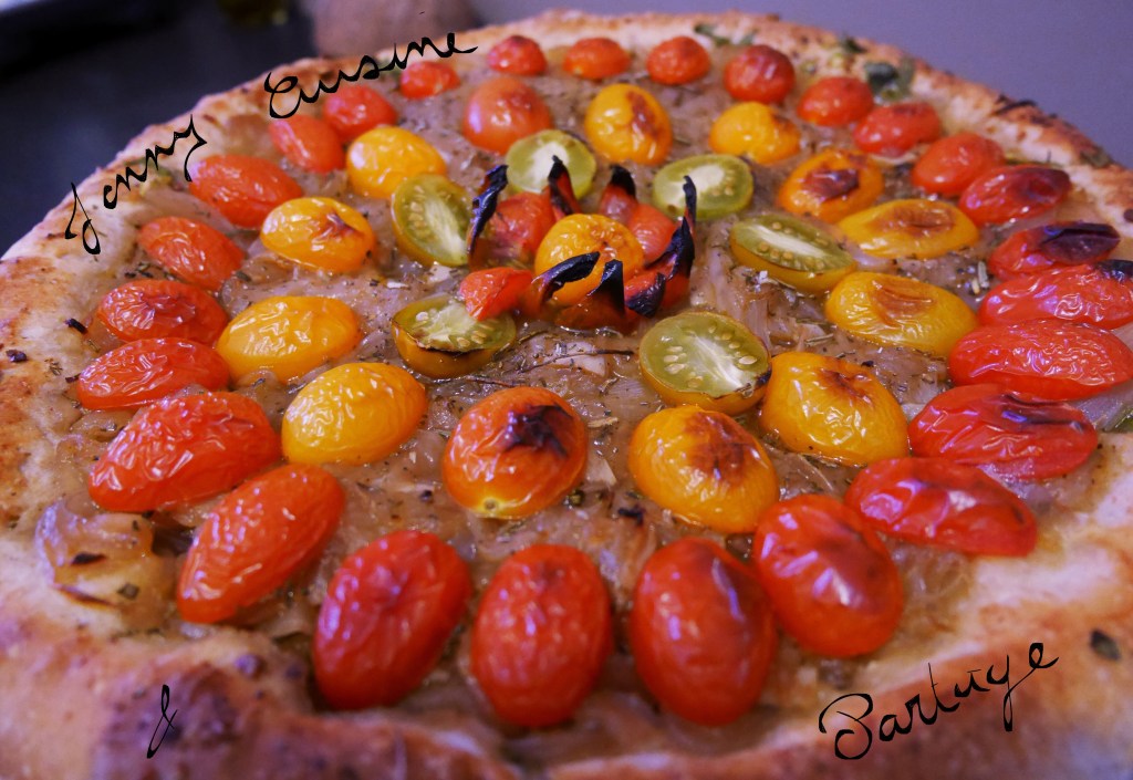 Tarte Oignons de Toulouges Tomates Cerise Façon Fête du&nbsp;Four