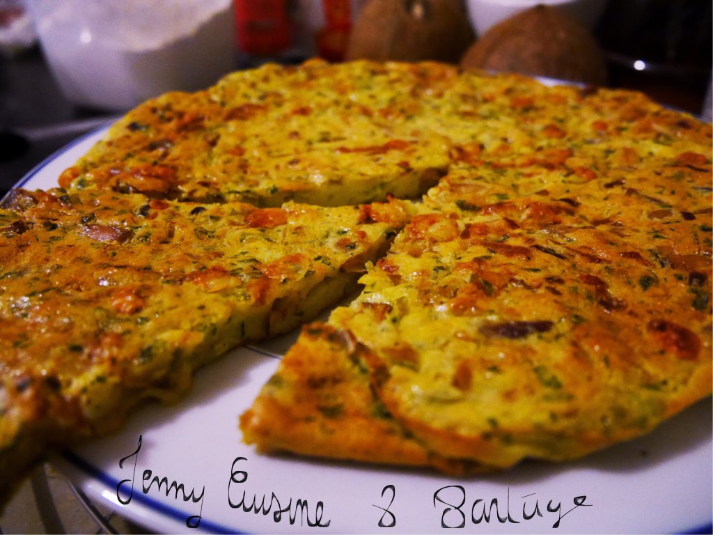 Comme une quiche sans pâte, poireaux/pieds de moutons sans&nbsp;gluten