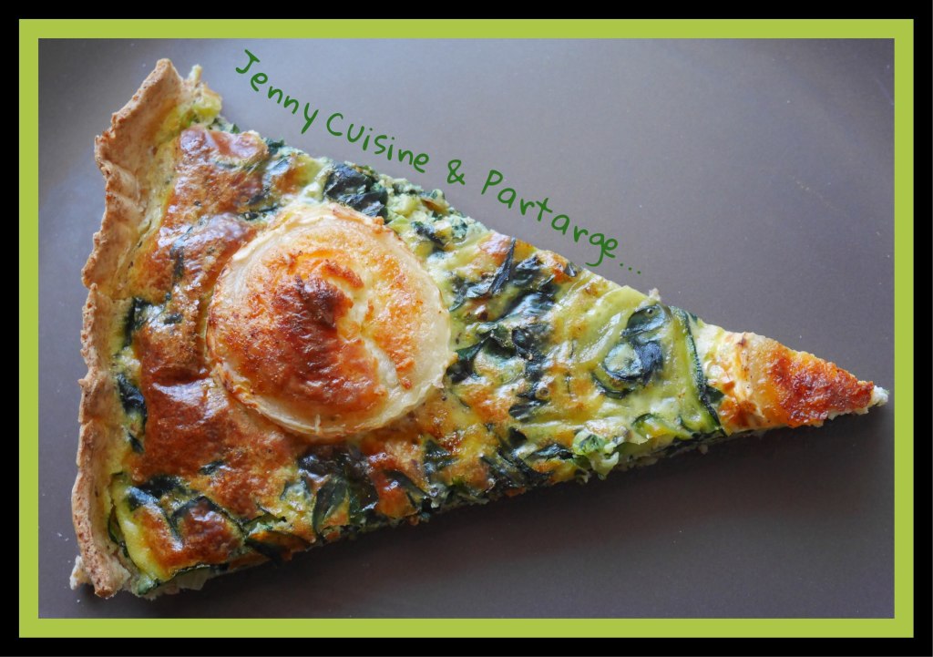 Quiche Courgette et Poivrons Jaunes et Rouges au&nbsp;Chèvre