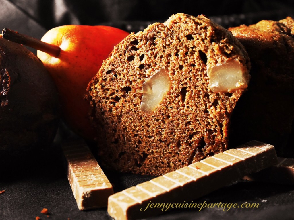 Petits moelleux choco/poires ( sérac de brebis&nbsp;)