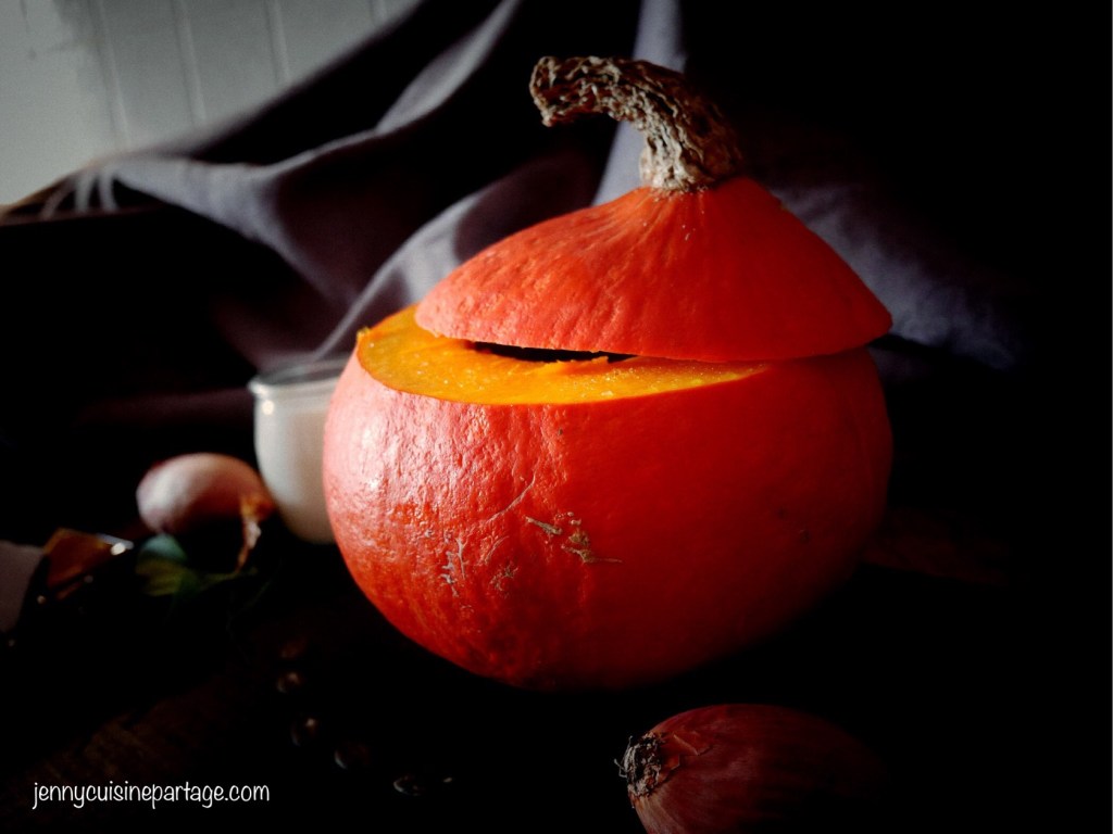 Potimarron au four…(courge)