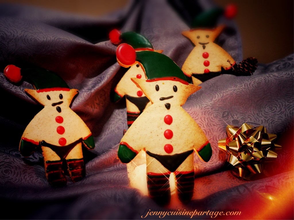 Mes sablés lutins coquins de noël 🎄 (citron&nbsp;noisette)